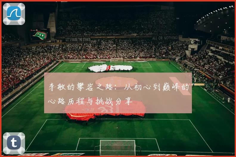 李敏的攀岩之路：从初心到巅峰的心路历程与挑战分享